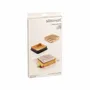 Kitchen utensils - KIT MINI TARTE SAND - SILICONE MOULD + 6 RINGS 80X80 MM - SILIKOMART S.R.L.