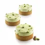 Kitchen utensils - KIT TARTE RING KLASSIK ø70 MM - SET SILICONE MOULD ø67 H 15 MM + 6 RINGS - SILIKOMART S.R.L.