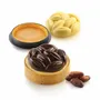 Kitchen utensils - KIT TARTE RING COCOA ø70 MM - SET SILICONE MOULD ø61 MM + 8 RINGS - SILIKOMART S.R.L.