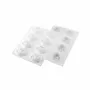 Kitchen utensils - KIT TARTE RING COCOA ø70 MM - SET SILICONE MOULD ø61 MM + 8 RINGS - SILIKOMART S.R.L.
