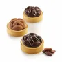 Kitchen utensils - KIT TARTE RING COCOA ø70 MM - SET SILICONE MOULD ø61 MM + 8 RINGS - SILIKOMART S.R.L.