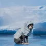Pet accessories - Yama Paws/Sade Rain Jacket Grey Blue - MOMOTONE