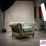 Sofas for hospitalities & contracts - Chesterfield Loor Essence | Armchair - CREARTE COLLECTIONS