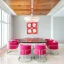 Chairs - Julius Dining Chair, seat fabric with COM option, Polished Brass legs - DUISTT