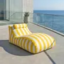 Transats - Chaise longue CHILLERO jaune - CONTURE
