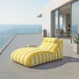 Transats - Chaise longue CHILLERO jaune - CONTURE