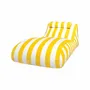 Transats - Chaise longue CHILLERO jaune - CONTURE