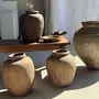 Vases - Borneo beige terracotta vase H35 D23 - OFFICE OBJETS