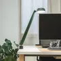 Aménagements pour bureau - Lampe Polux Original à pince - XL - Vert forêt & Jaune - LUMINAIRES POLUX