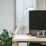 Aménagements pour bureau - Lampe Polux Original à pince - L - Blanc chaud & Gris - LUMINAIRES POLUX