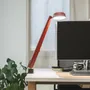 Office design and planning - Polux Original Clip Lamp - L - Dark Red & Coral - LUMINAIRES POLUX