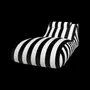 Transats - Chaise longue Chillero noire - CONTURE