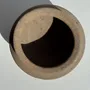 Vases - Small Indonesian Brutalist Pedestal Jar H13 D15 - OFFICE OBJETS