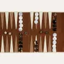 Objets de décoration - Backgammon de voyage - Cuir lisse - HECTOR SAXE PARIS DEPUIS 1978