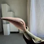 Sculptures, statuettes et miniatures - Oiseau décoratif traditionnel indonésien en bois sur socle - OFFICE OBJETS