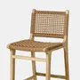 Tabourets - Punta - teck blanchi - DESIGN TRIP