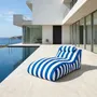 Deck chairs - CHILLERO lounger Blue - CONTURE