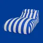Deck chairs - CHILLERO lounger Blue - CONTURE