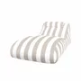 Transats - Chaise longue Chillero beige - CONTURE