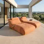 Transats - Chaise longue Chillero Orange - CONTURE