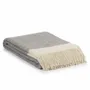 Plaids - Plaid en laine FLORENCE - gris - MOST-BLANKETS