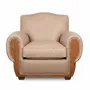 Chairs for hospitalities & contracts - Club Royal Special Leather Essence |Armchair - CREARTE COLLECTIONS