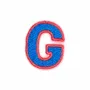 Cadeaux - G - Alphabet brodé, thermocollant - à l'unité - PETIT POIRIER