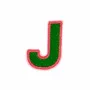 Cadeaux - J - Alphabet brodé, thermocollant - à l'unité - PETIT POIRIER