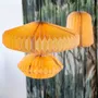 Hanging lights - ORCUS – Oval linen pendant light - HYDILE
