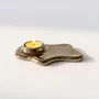 Candlesticks and candle holders - ALCHEMY Tealight Holder - Ash Gold - BIBAH