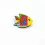 Accessoires enfants - Broche « Poisson Love » – Un petit coeur qui nage - PETIT POIRIER
