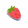Accessoires enfants - Broche «Strawberry Spark» – Une gourmandise et poésie textile - PETIT POIRIER