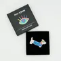 Cadeaux - Barrette brodée Teckel - PETIT POIRIER