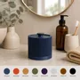 Rangements pour salle de bain - Range coton design avec couvercle – Impression 3D Made in France - CRÉA-TH
