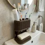 Installation accessories - Support vertical salle de bain 2-en-1 - CRÉA-TH