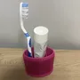 Bathroom storage - Compact mini toothbrush holder — 3D printing made in France - CRÉA-TH