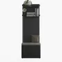 Lawn sofas   - Urbn Sofa- Charcoal Black - Vertical Storage - URBN GARDN