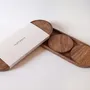 Trays - Isotrays - Coaster Set Mt. Blanc - DOLOMITISCH SRL