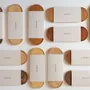 Trays - Isotrays - Coaster Set Mt. Blanc - DOLOMITISCH SRL