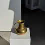 Carafes - Carafe ou verseuse ventrue en métal doré H18 - OFFICE OBJETS