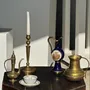 Carafes - Carafe ou verseuse ventrue en métal doré H18 - OFFICE OBJETS