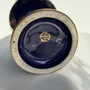Carafes - Aiguière en porcelaine de Limoges bleue et dorée motif H27 - OFFICE OBJETS