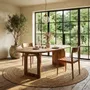 Mobilier et rangements pour bureau - Table à manger ovale Bullnose - RAW MATERIALS