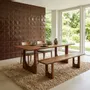 Dining Tables - Bullnose dining table Chamfered - RAW MATERIALS