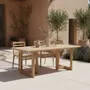 Tables de jardin - Table d'extérieur en teck Primavera - RAW MATERIALS