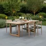 Tables de jardin - Table d'extérieur en teck Primavera - RAW MATERIALS