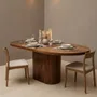 Tables Salle à Manger - Table de salle à manger Bullnose Oblong - RAW MATERIALS