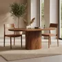 Tables Salle à Manger - Table de salle à manger Bullnose Oblong - RAW MATERIALS