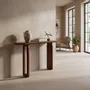 Console table - Bullnose console brown - RAW MATERIALS