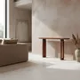 Console table - Bullnose console brown - RAW MATERIALS